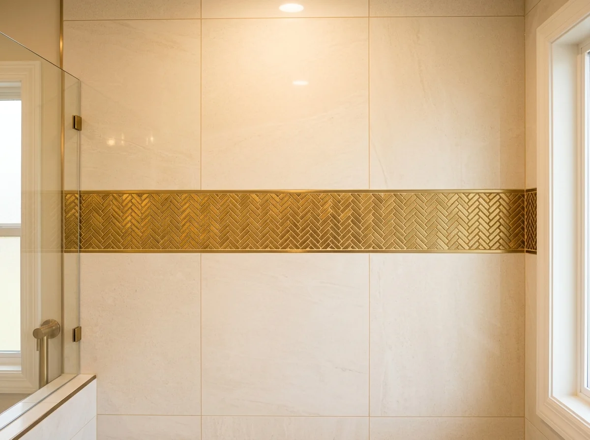 Bathroom tile installation in Conroe, TX