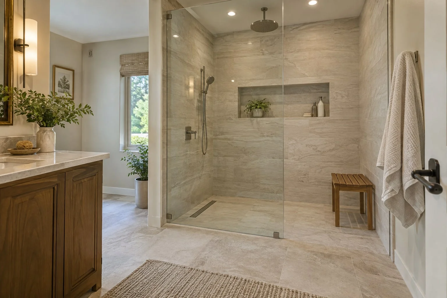 Shower Remodel in Conroe, TX by Bath and Shower Remodelers